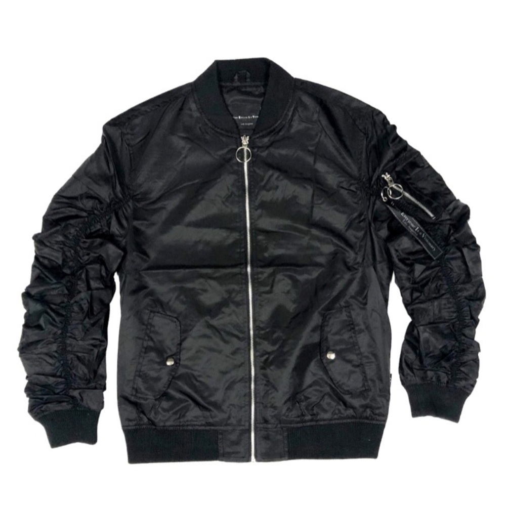 Weiv Flight Lined Bomber Jacket

Color: Black

Style# 6116